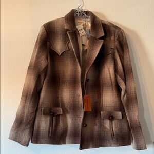 Stetson Women’s Brown Gradient Wool Jacket